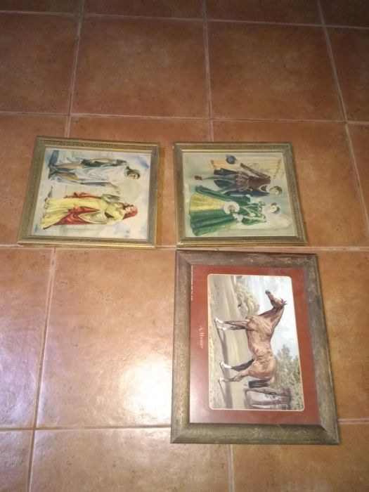 Vendo quadros antigos vários