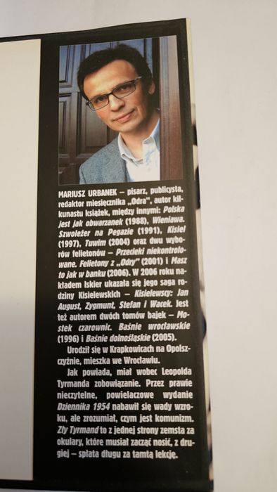 Zły Tyrmand Mariusz Urbanek książka