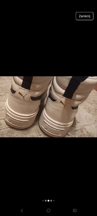 Puma adidasy białe 38,5