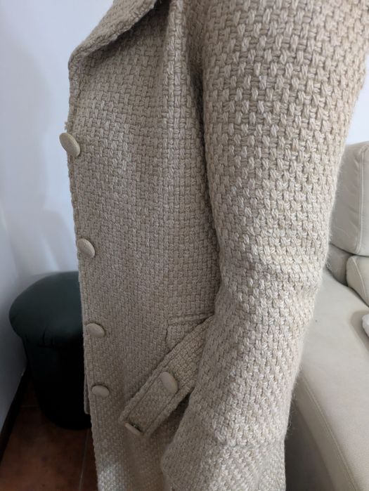 Sobretudo bege da Massimo Dutti