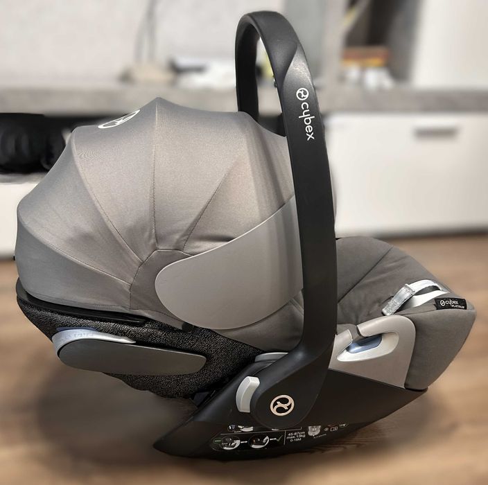 Автолюлюка автокрісло Сайбекс Cybex Cloud Zi-Size/Soho Grey-mid grey