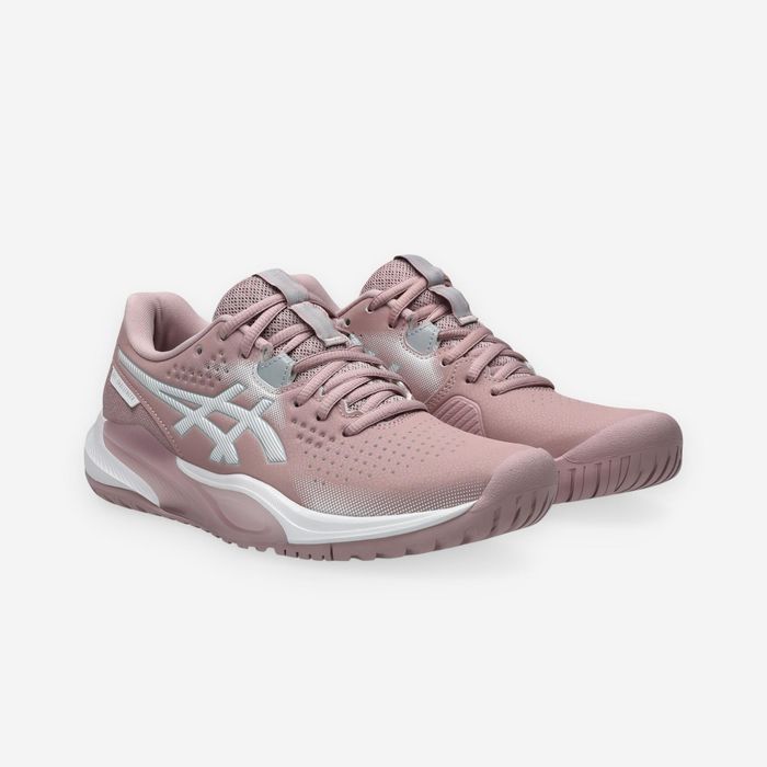 Calçado de Ténis Múltiplos Pisos Mulher, Gel Challenger 15 Rosa