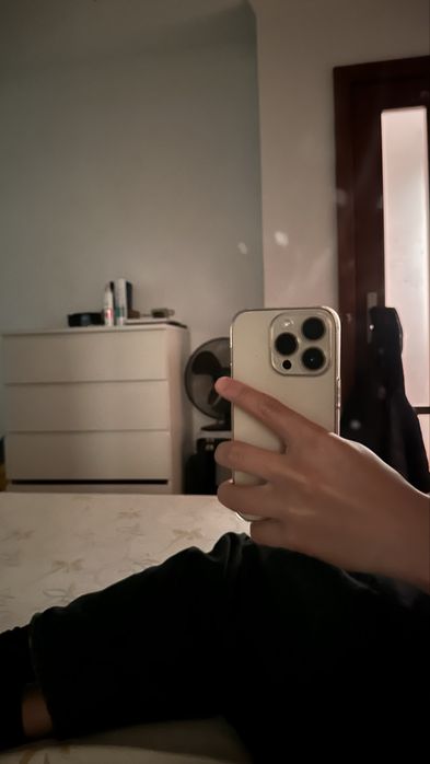 Vendo 14 Pro dourado.