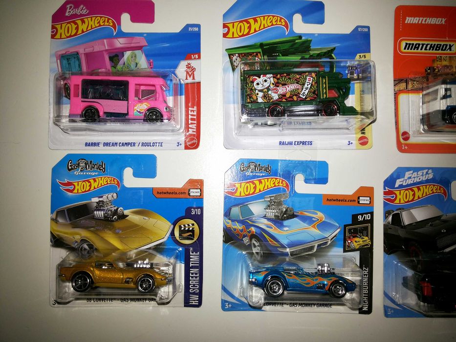 Carros Miniaturas escala 1/64 - Hot Wheels - Majorette - Matchbox