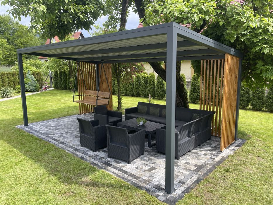 Pergole altany wiaty na wymiar stalowe