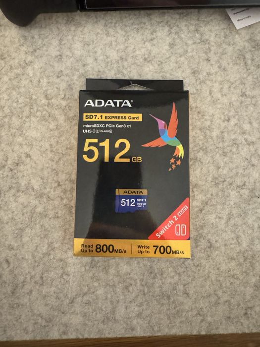 Adata  Karta SD7.1 Express micro SDXC 512Gb Nintendo Switch 2