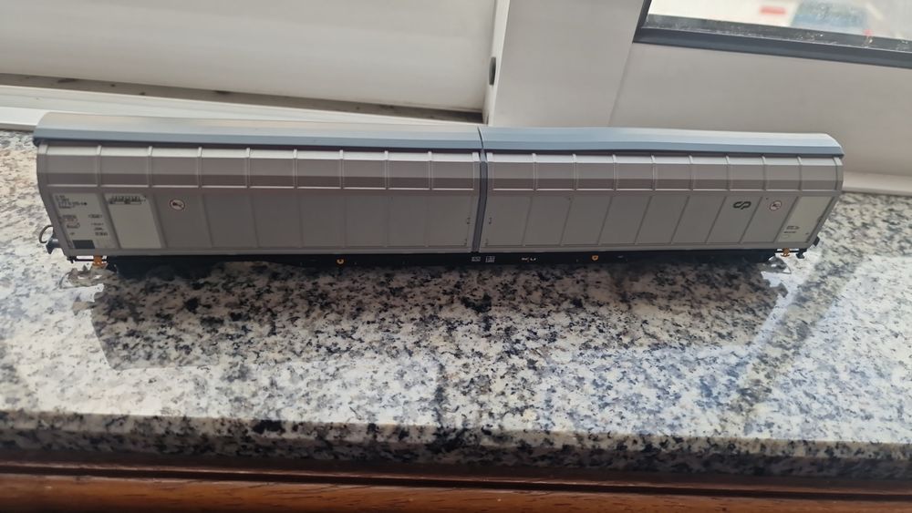 Linhas cruzamentos desvios comboios diversos.