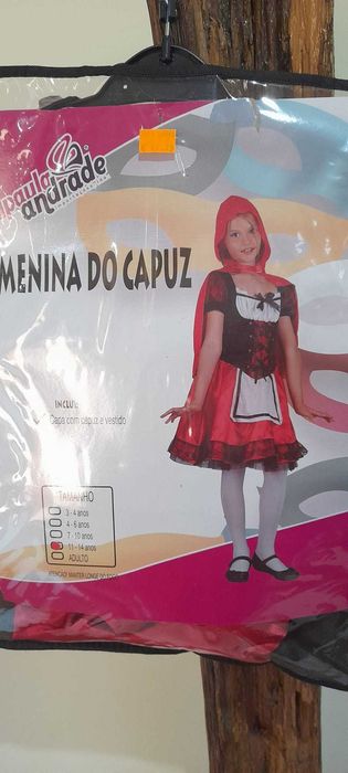 Fato de Carnaval - Menina de Capuz 11/14