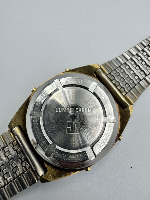 Zegarek Compu Chron Vintage 1980