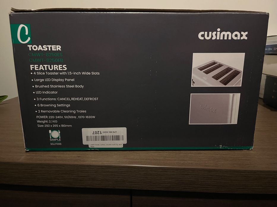 Toster opiekacz Cusimax