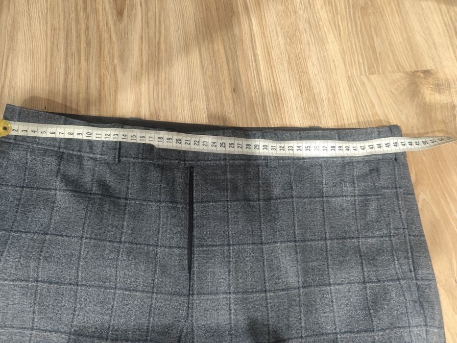 Garnitur szary męski