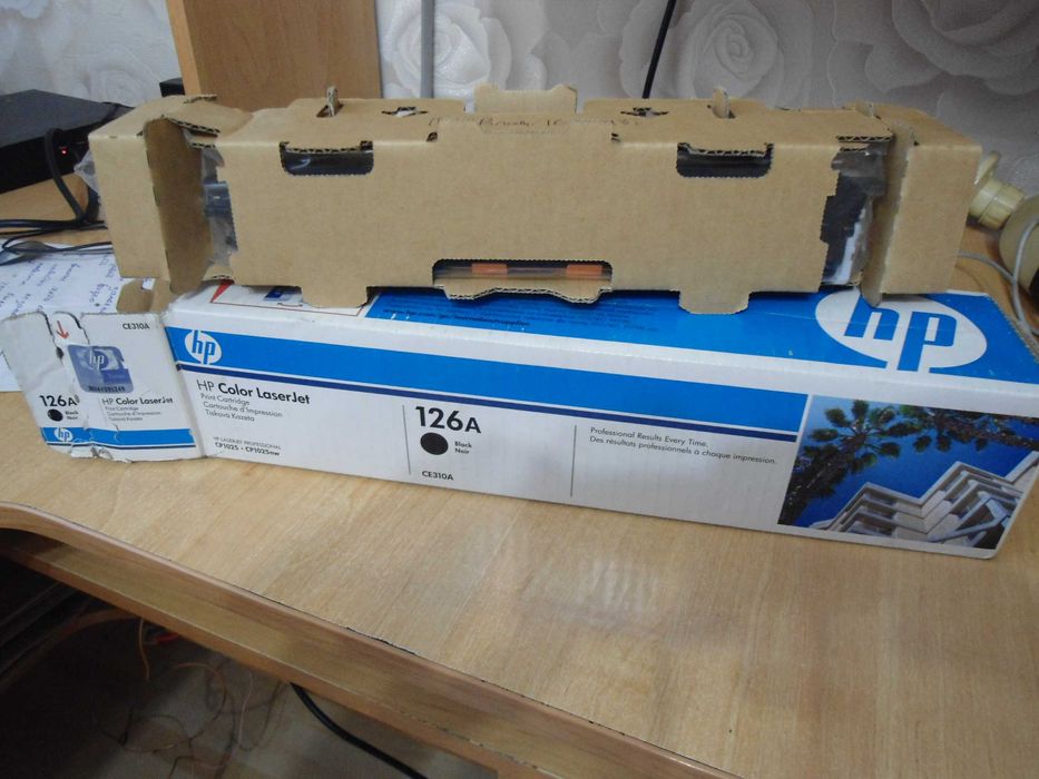 Катридж  НР Color Laserjet 126a (Blech Noir)
