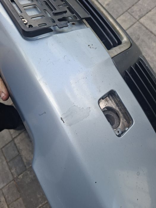 Audi a4 b6 zderzak przod przedni błękitny ly7r