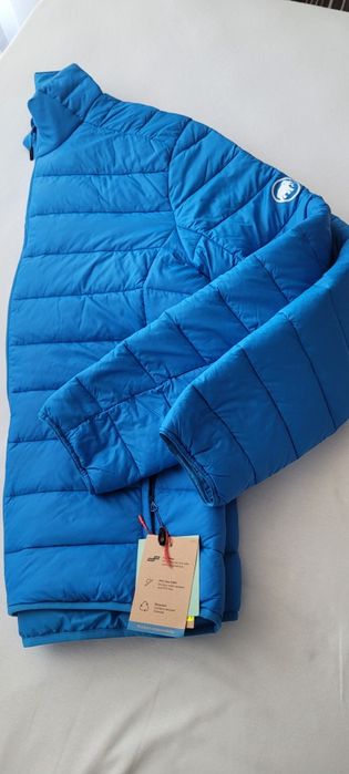 Kurtka Mammut roz M przejsciowa ocieplana glacier blue nowa meska