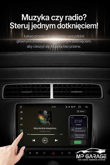 Chevrolet Camaro Android 14 QLED CarPlay Android Auto LTE DSP GPS WiFi Kamera Bluetooth Nawigacja Montaż Gwarancja PL