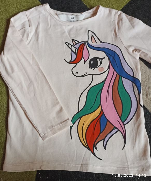 Лонгслів з єдинорогом H&M
