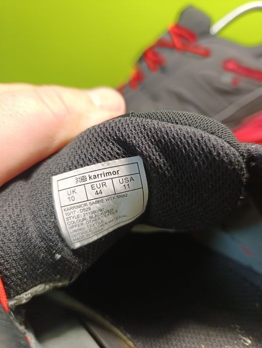 Трекінгові кросівки  Kerrimor SABRE WTX р.44-44,5