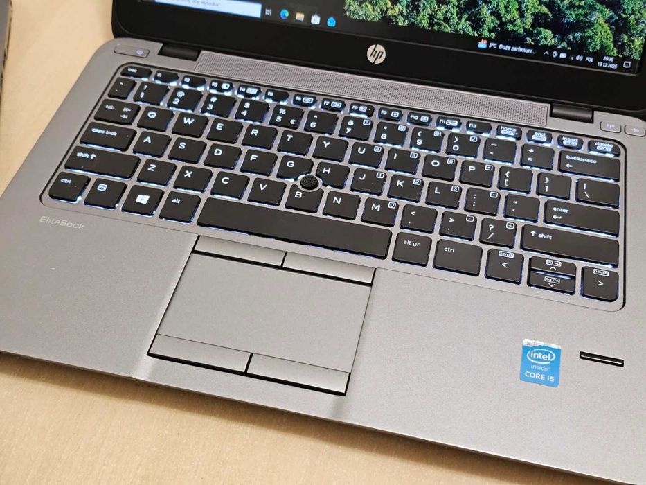 laptop HP Elitebook Core i5, podświetlana klawiatura, SSD