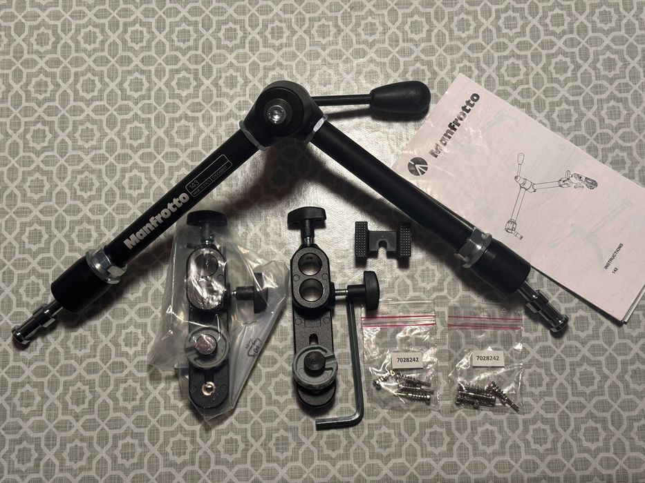 Manfrotto 143A - przegub. ramię MAGIC ARM (dźwignia) z uchwytem 143BKT