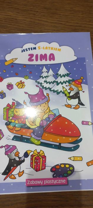 Zestaw kart do prac plastycznych dla 5latka