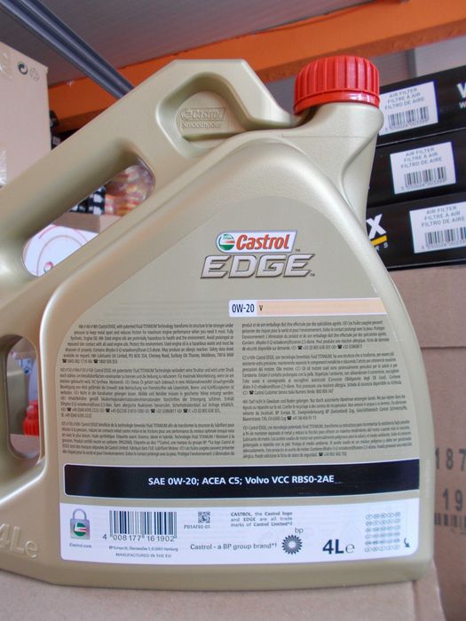 CASTROL EDGE 0W-20 V ( 4 Lt )
