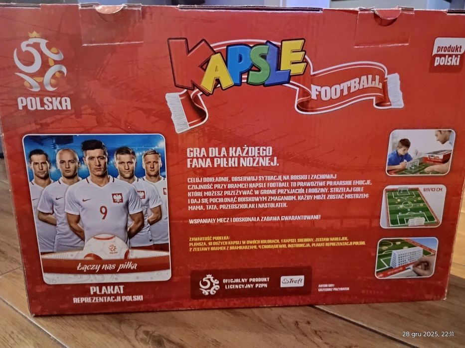 Gra kapsle football