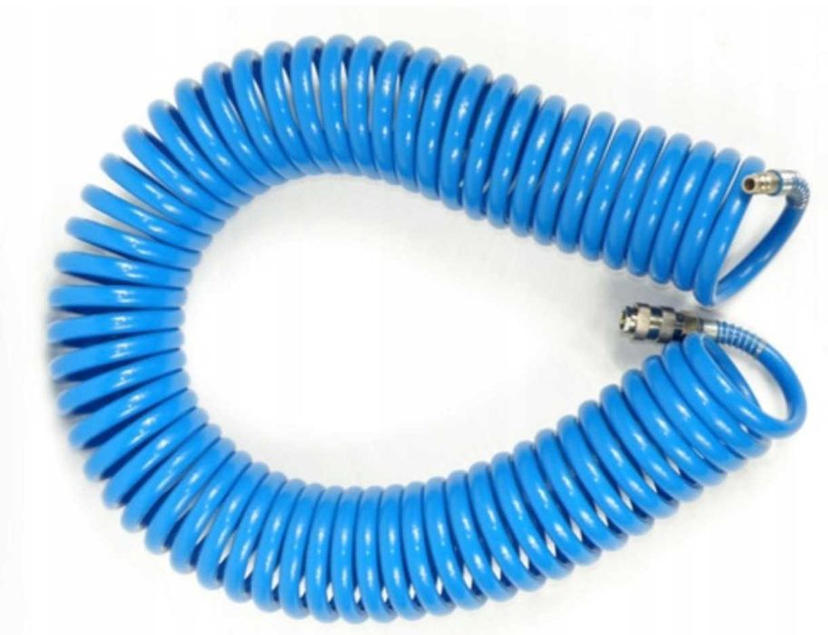 Mangueira espiral para compressor, 10 metros Ø10