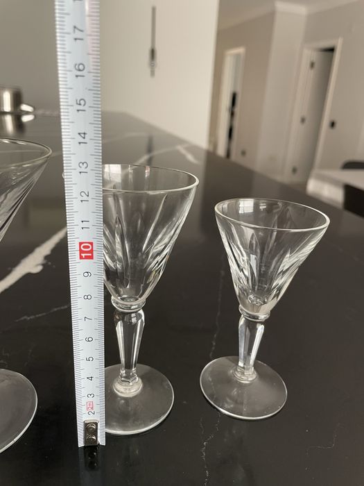 Copos de cristal Vintage