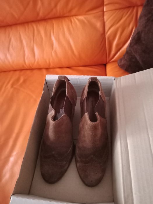 Botki skórzane 5TH Avenue r. 36