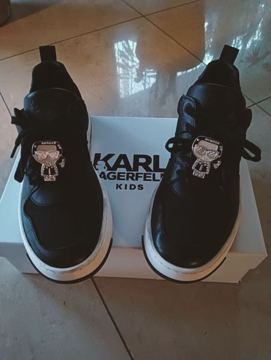 Sneakersy Karl Lagerfeld Kids roz 38 dobre na 37
