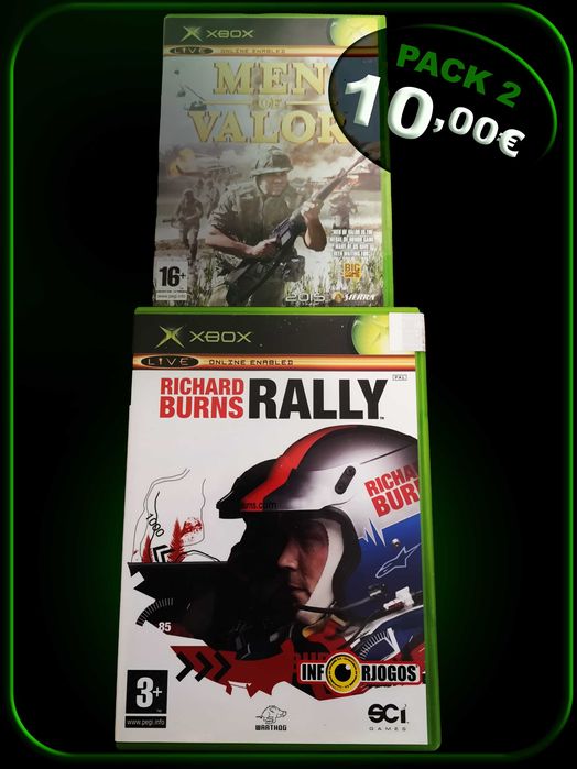 X-Box 1.ª Geração // 2 Jogos por 10,00€