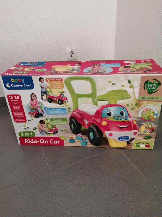 Carrinho Criança Baby Clementoni 3 in 1 (12 a 36 meses)