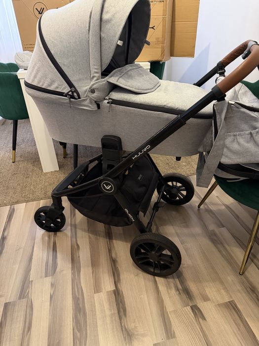 Wózek muvo 2w1 stan jak nowy bez sladów użytkowania