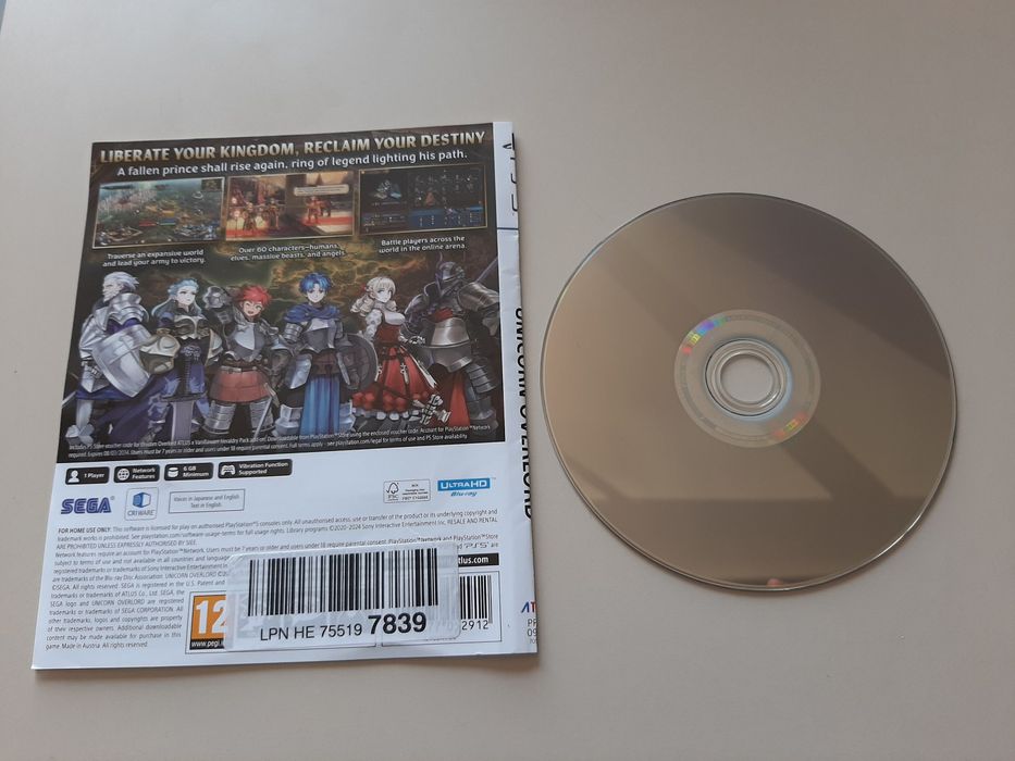 Atlus Unicorn Overlord - Standard Edition Ps5 Playstation 5 Gra Spiele