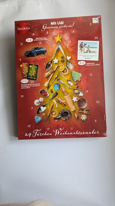 Адвент-календар різдвяний