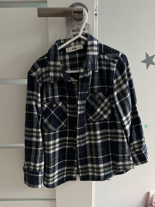 Koszula flanelowa dla chłopca rozm. 116 C&A
