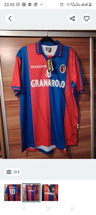 Retro koszulka Bologna Baggio XL