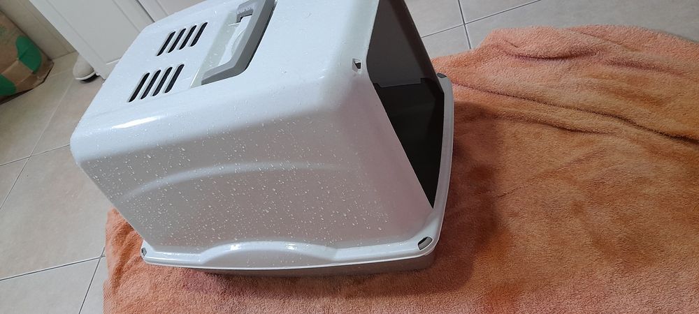 Caixa de areia para gato
