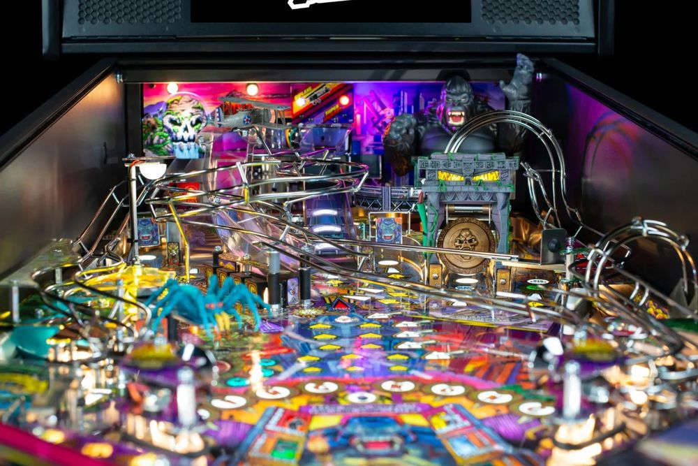 Flipper Pinball Pinbal KING KONG Stern wersja PREMIUM - Nowy! Kraków