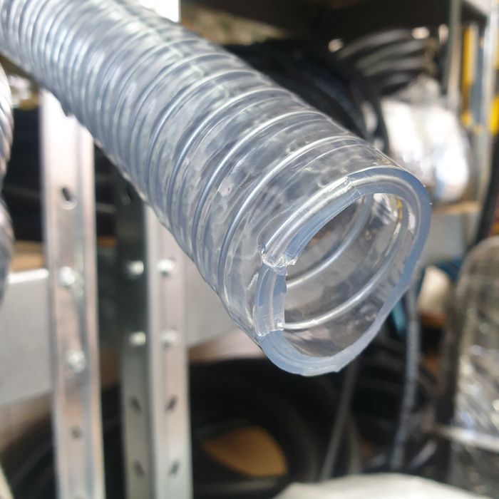 WĄŻ SSAWNY PCV Spożywczy 20 zbrojony do oprysków/spożywki