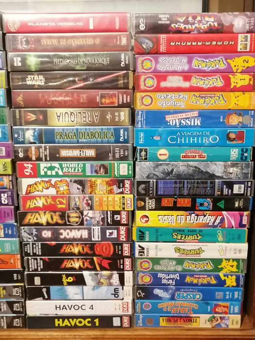 [VHS] Diversas Cassestes Filmes & Desenhos Animados