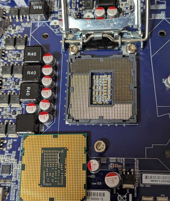 Комплект core i5-660 /12gb DDR3/Foxconn H55M-S материнка 1156 COM порт