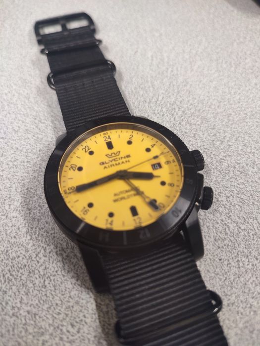 Glycine Airman "GMT" Worldtimer