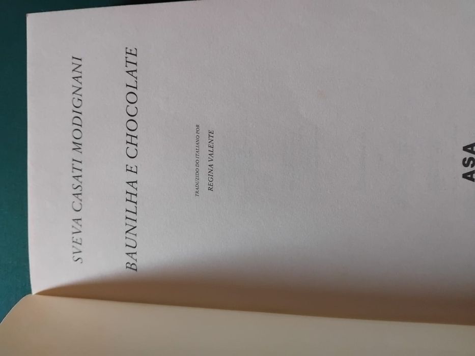 Livro “Baunilha e Chocolate”