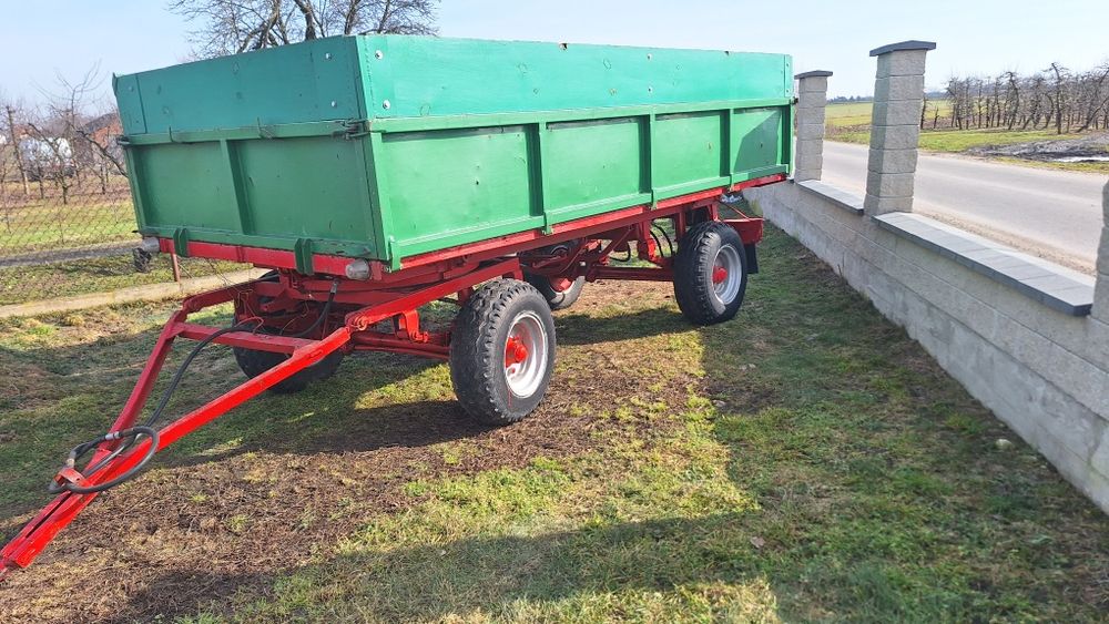 Przyczepa Rolnicza D35 Zarejstrowana Wywrotka