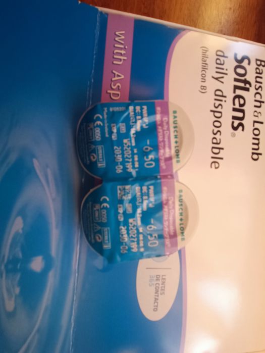 Lentes de contato -6.5