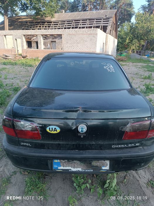 Розборка Opel Omega B 1995 рік 2.5 бензин газ Опель Омега Б седан