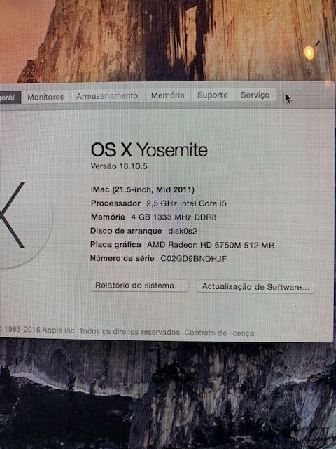 Imac 21,5 polgadas