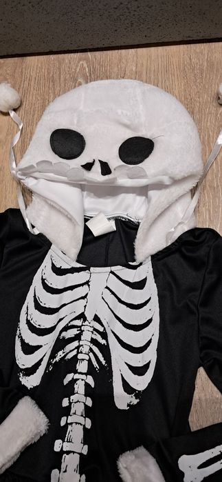 Strój przebranie kostium szkielet