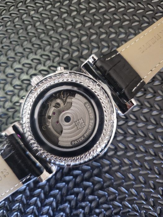 Zegarek Patek Philippe srebrny automatyczny